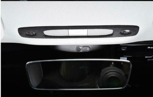 Tesla Model 3, Y Dome Reading Lamp Panel Cover Trim, Deep Gray Alcantara Suede