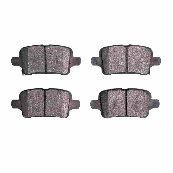 Chevy Bolt EV, EUV DFC 3000 Ceramic Rear Disc Brake Pads, 2017-2023