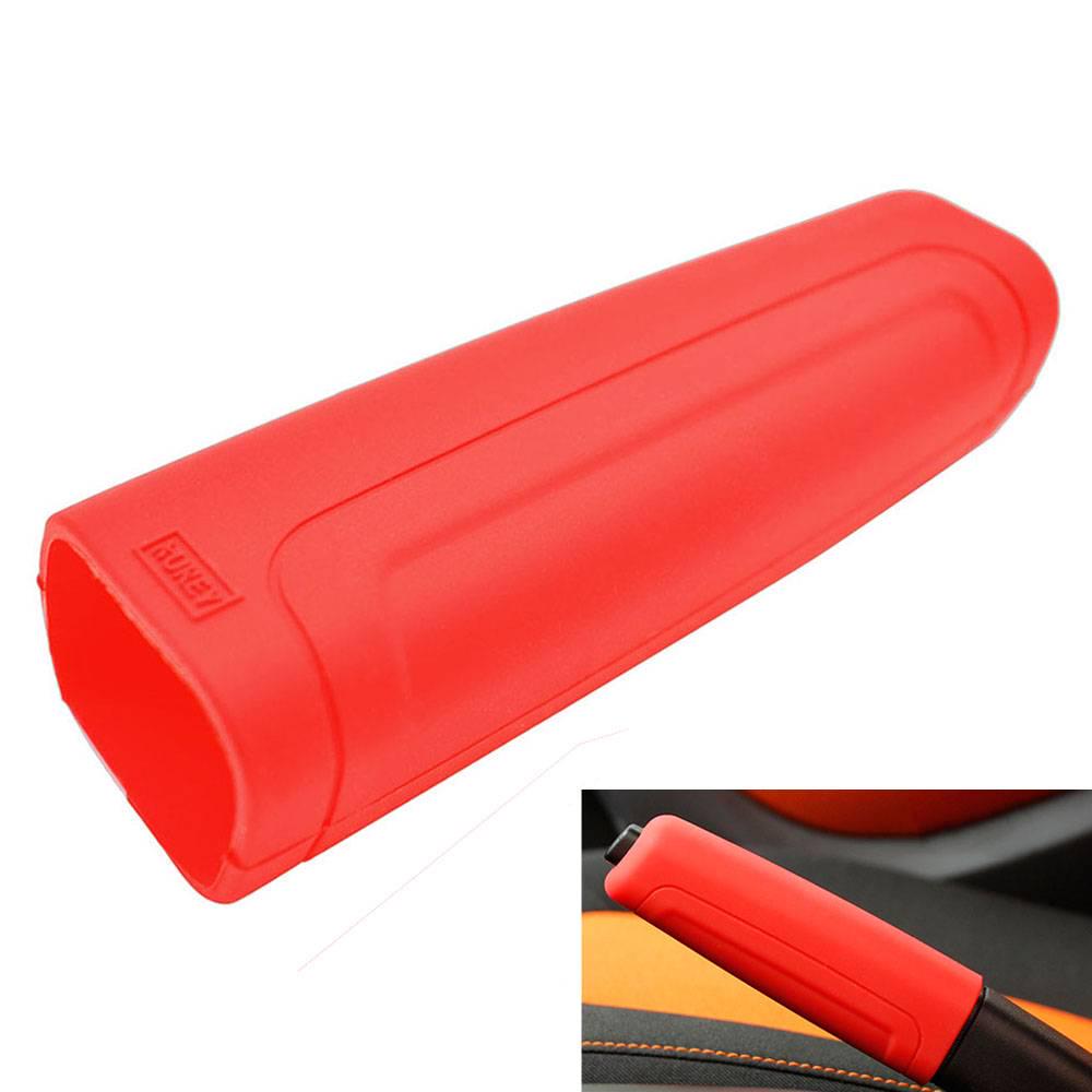 Smart Car Fortwo Silicone Handbrake, Parking Brake Lever Cover, Red, 2007-2019
