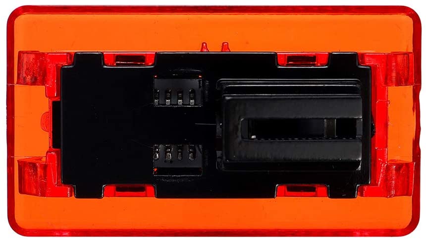 Tesla Model S, X LED Red Door Warning Flashing Lights, Atmosphere Upgrade Kit, Pair

