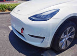Tesla Model 3, Y Front Tow Hook T6 Lightweight Aluminum, Red