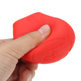 Smart Car Fortwo Gear Shift Knob Cover Silicone Skin Case, Red, 2009-2014