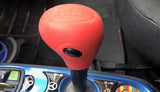 Smart Car Fortwo Gear Shift Knob Cover Silicone Skin Case, Red, 2009-2014