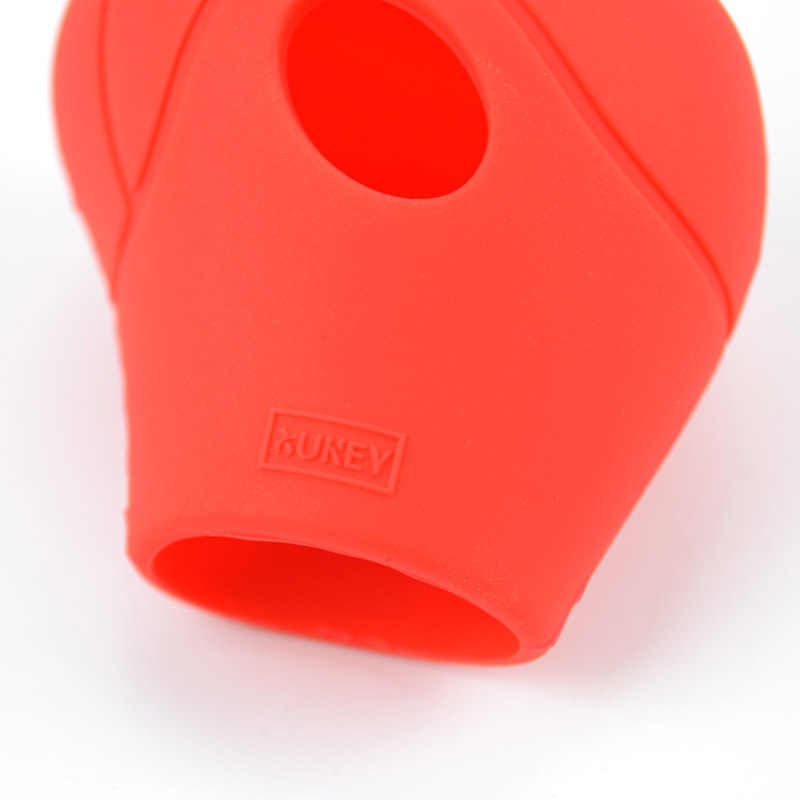 Smart Car Fortwo Gear Shift Knob Cover Silicone Skin Case, Red, 2009-2014