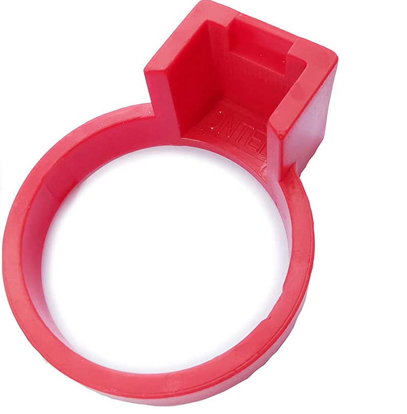 Tesla Model 3, Y J1772 Charging Lock Adapter, Black or Red