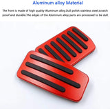 Tesla Model 3, Y, Aluminum Performance Pedal Pad Covers, Red
