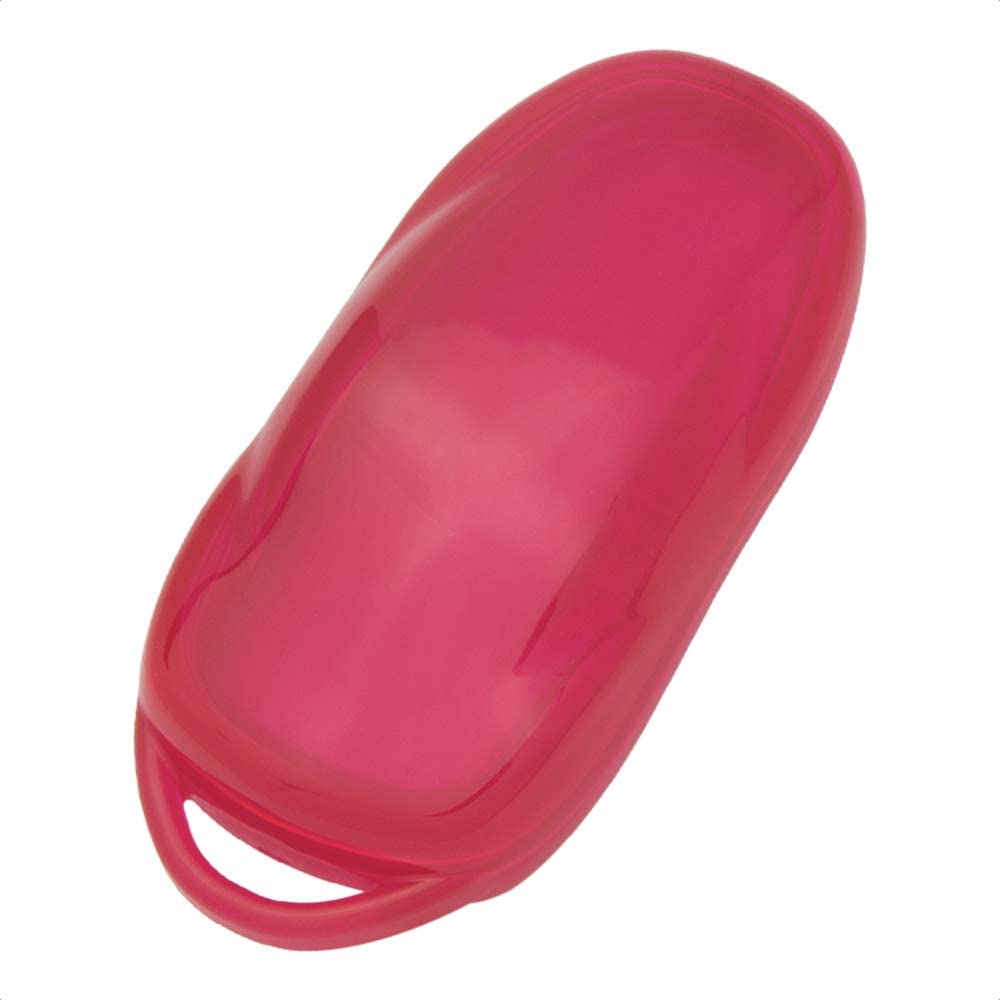 Tesla Model S, 3, Y, Soft TPU Key Fob Case Cover, Red