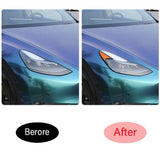Tesla Model Y Headlight Eyebrow Front Trim Reflectors, 2020-2023