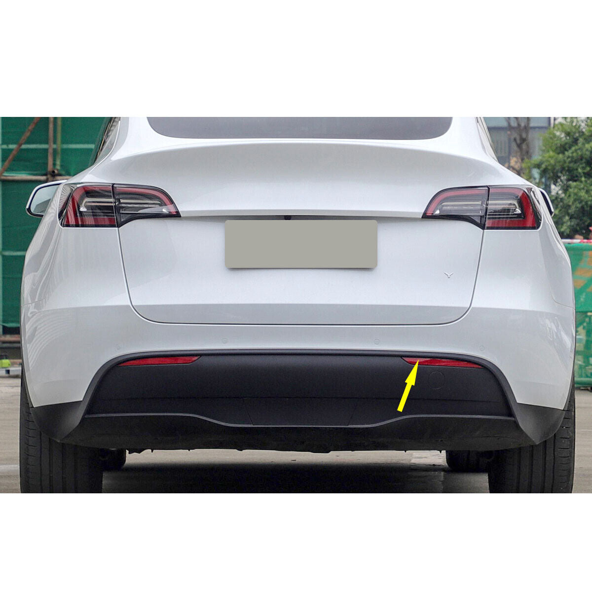 Tesla Model Y Rear Bumper Reflector Lamp, Right Side, New, 2020-2024