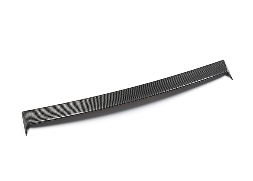Tesla Model Y Rear Roof Spoiler, Wing, ABS Black Carbon Fiber, Gloss or Matte, 2020-2024