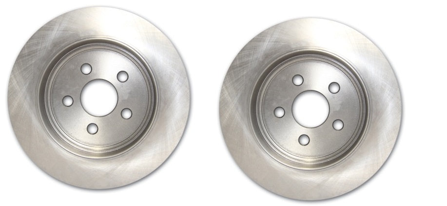 Fiat 500E EBC Premium Front Brake Rotor Set, 2013-2019