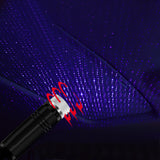 USB Interior Atmosphere Color Star Sky Lamp Ambient Star Light LED Projector
