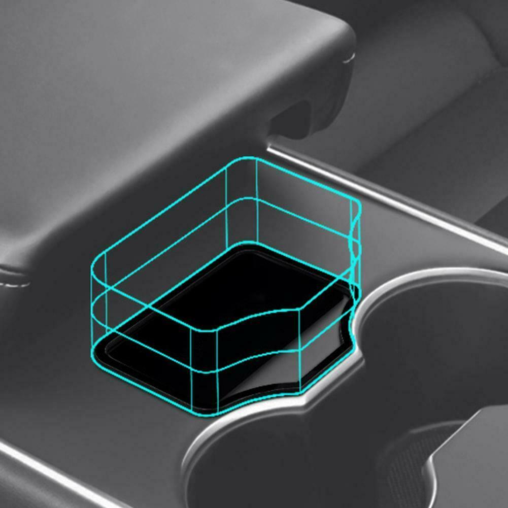 Tesla Model 3, Y, Car Engine Start Card Key Position Frame Console Holder, 2017-2024