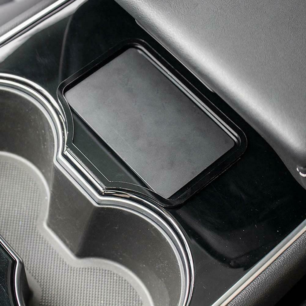 Tesla Model 3, Y, Car Engine Start Card Key Position Frame Console Holder, 2017-2024