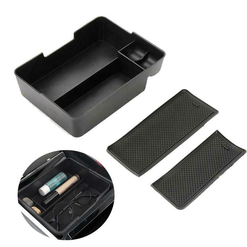 Tesla Model 3, Y Center Console Tray Organizer w/ Coin & Sunglasses Holder, 2017-2020
