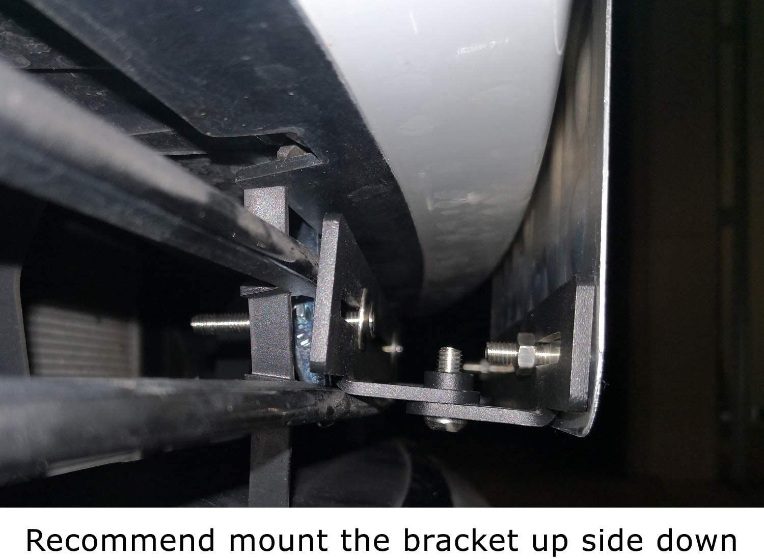 Tesla Model S Front License Plate Mount, No Hole, 2012-2016