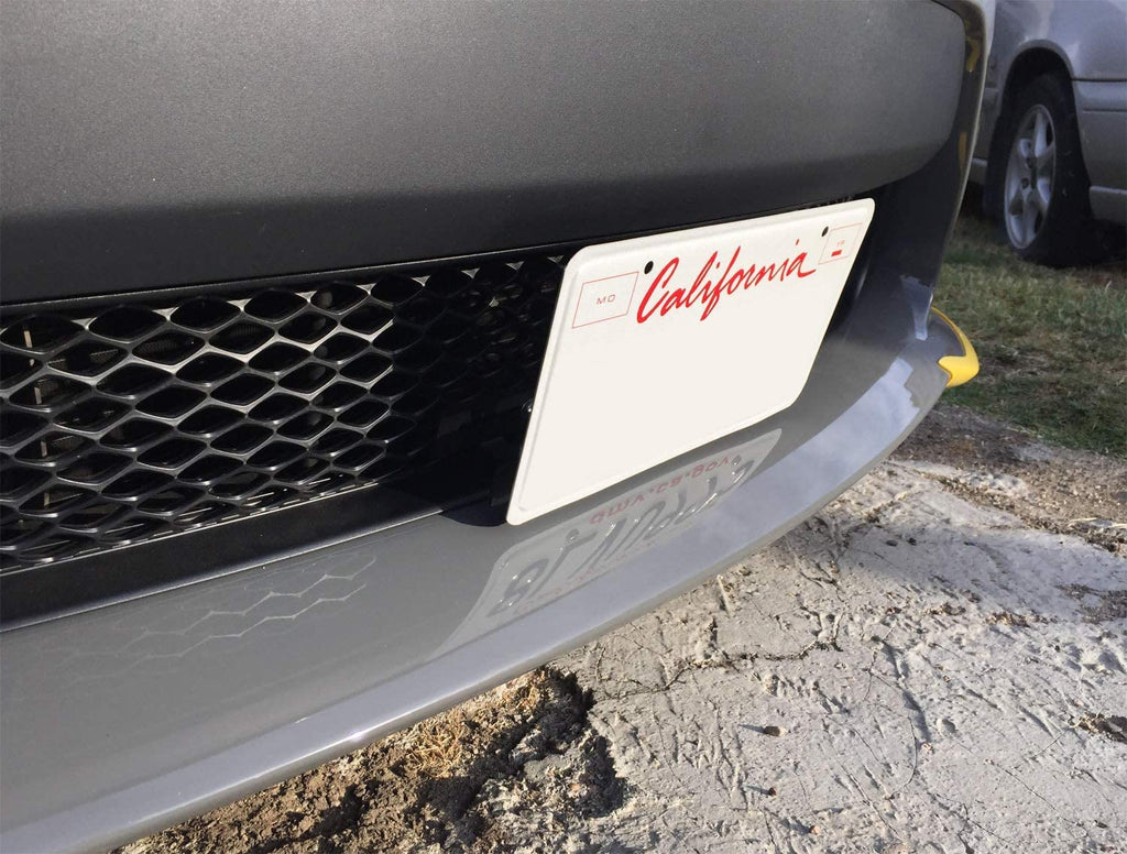 Tesla Model S Front License Plate Mount, No Hole, 2012-2016