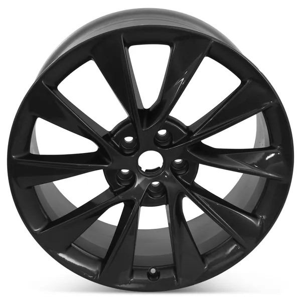 Tesla Model S 21" x 9" Rear Factory OEM Wheel, Dark Charcoal, 2018-2021