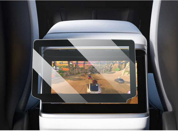 Tesla Model S, X, Plaid Rear Navigation Screen Protector, HD, 9H, 2021-2023