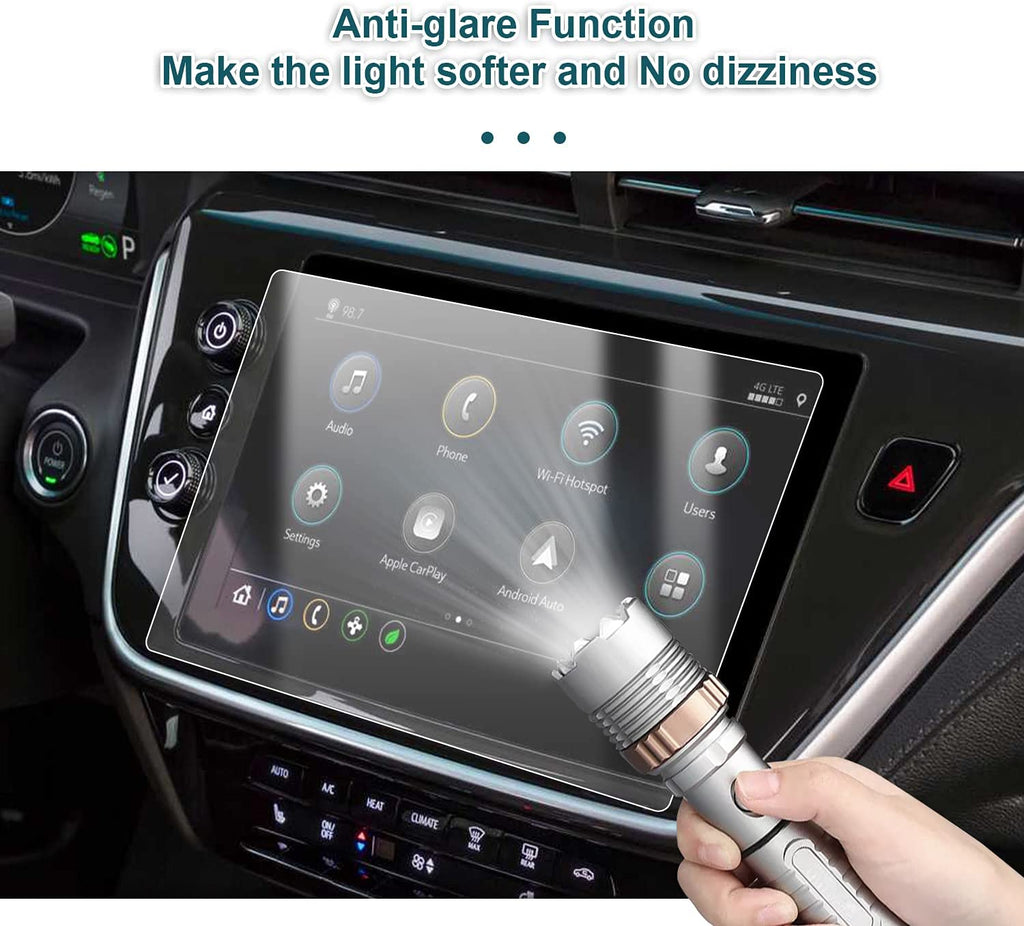 Chevy Bolt EUV Screen Protector Center Touch Navigation Tempered Screen Protector, 2022-2023