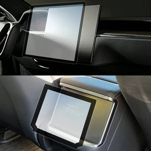 Tesla Model S, X Plaid Screen Protectors Front & Back Clear HD, 9H, 2021-2023
