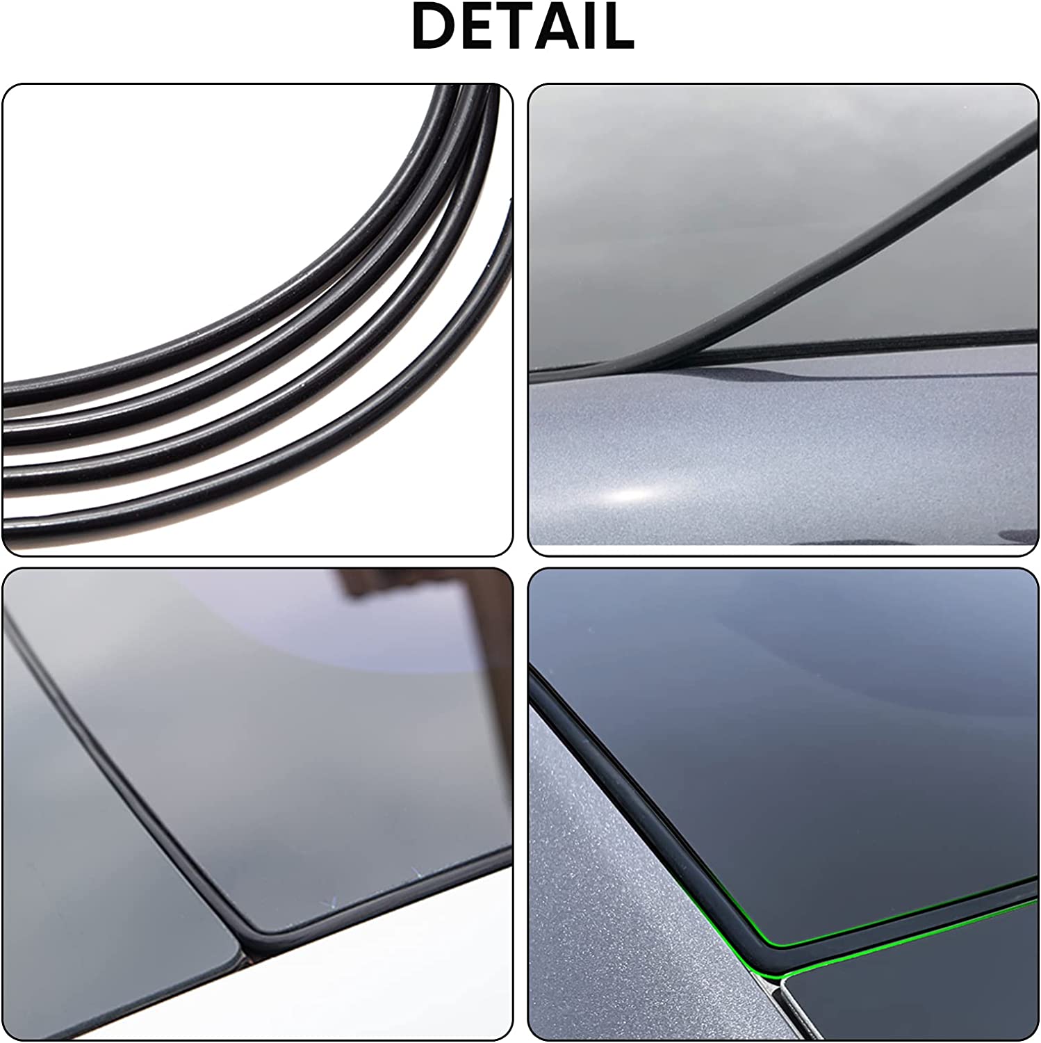 Tesla Model Y Roof Wind Noise Reduction Kit, 2020-2024