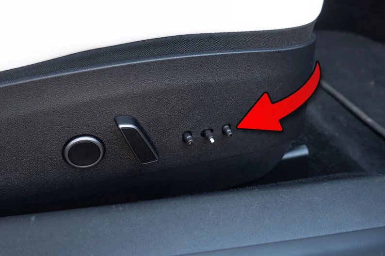 Tesla Model 3, Y Side Seat Adjustment Position Button, 2017-2023