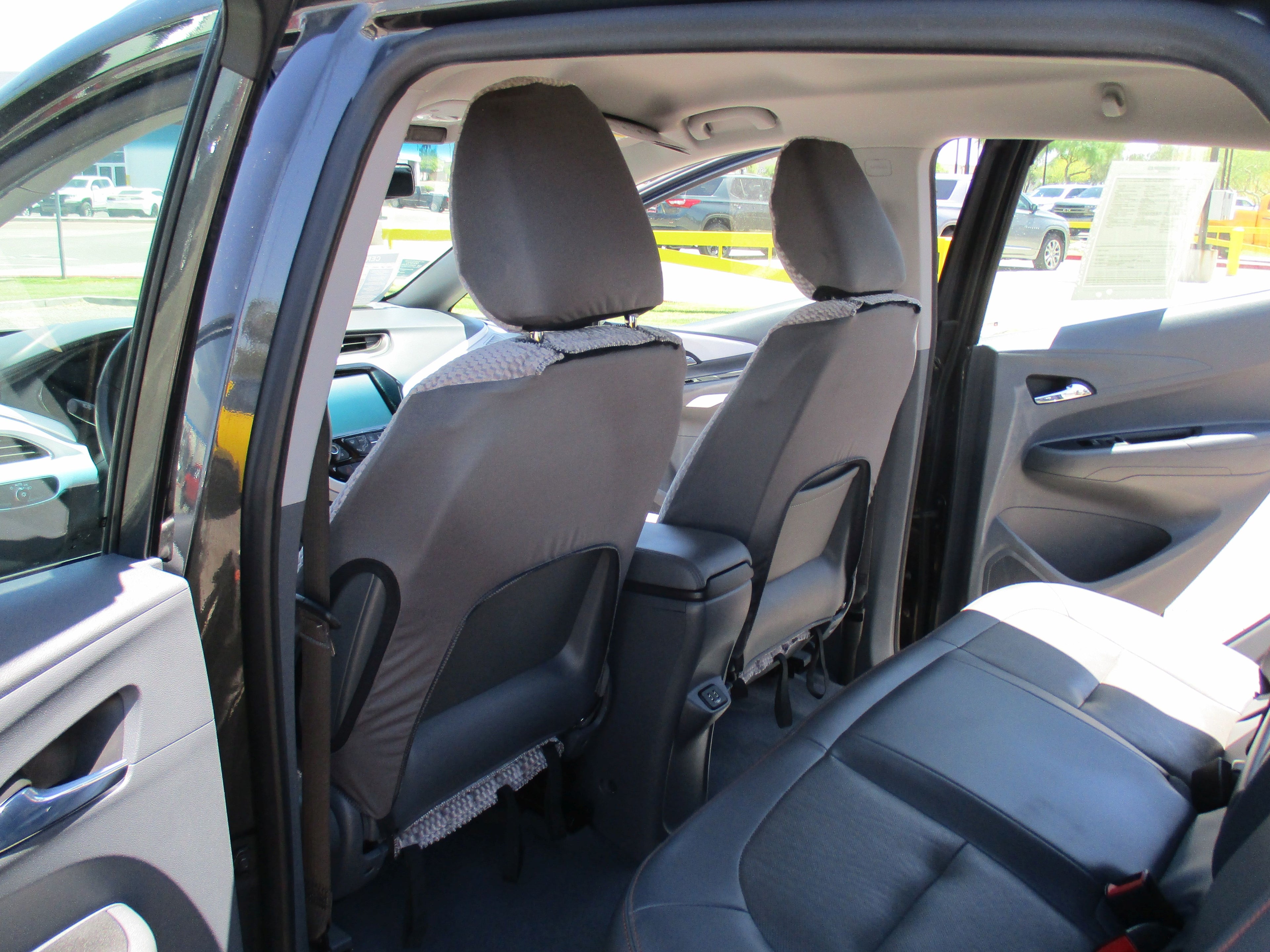 Chevy Bolt EV Front & Rear Seat Cover Set, Plush Scottsdale Fabric, Custom Fit, Many Colors, 2017-2020