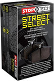 Tesla Model S StopTech Street Select Rear Brake Pads with Hardware, 2016-2019