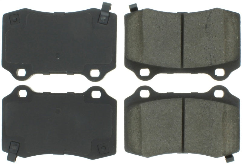 Tesla Model X StopTech Street Select Rear Brake Pads with Hardware, 2017-2019