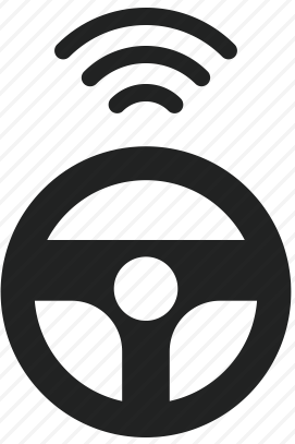 Tesla Self Driving Logo Vinyl Decal, Many Colors