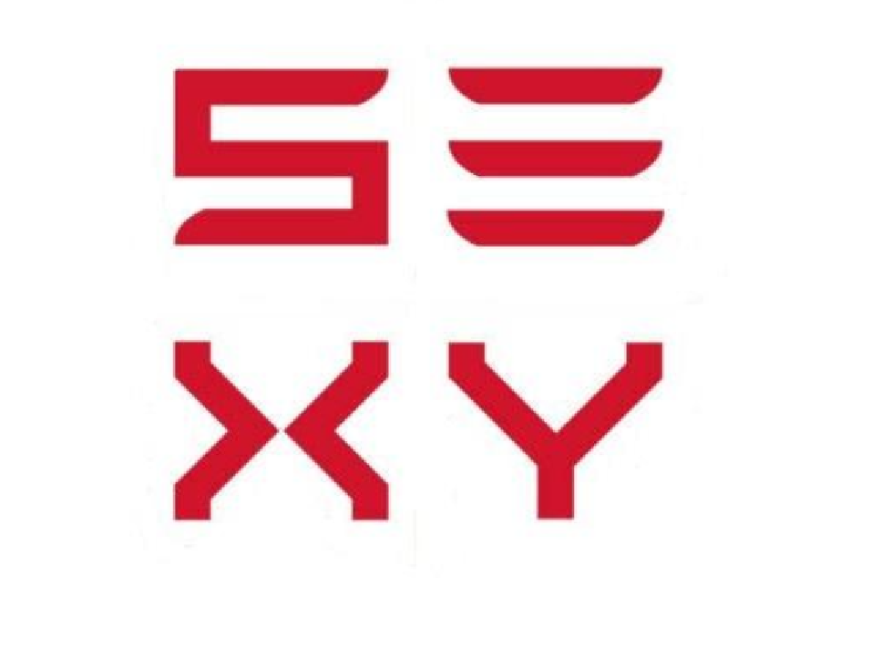 Tesla Logo Vinyl Decal Sticker "SEXY", Many Colors