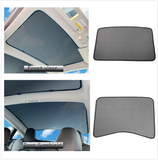 Tesla Model 3 Glass Sunroof Shades, Front & Rear, 2017-2021