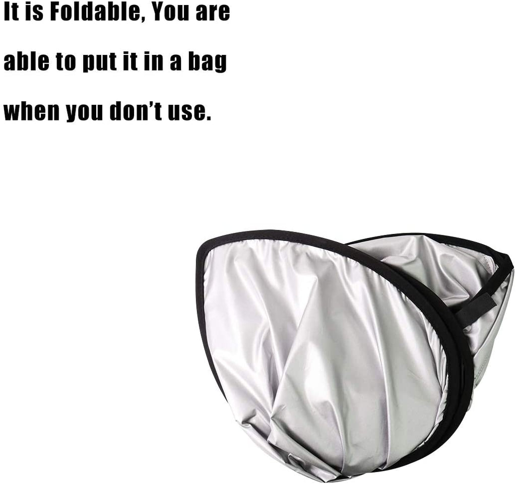 Tesla Model Y Windshield Sunshade Foldable Sun Protector With Carry Pouch, 2020-2025