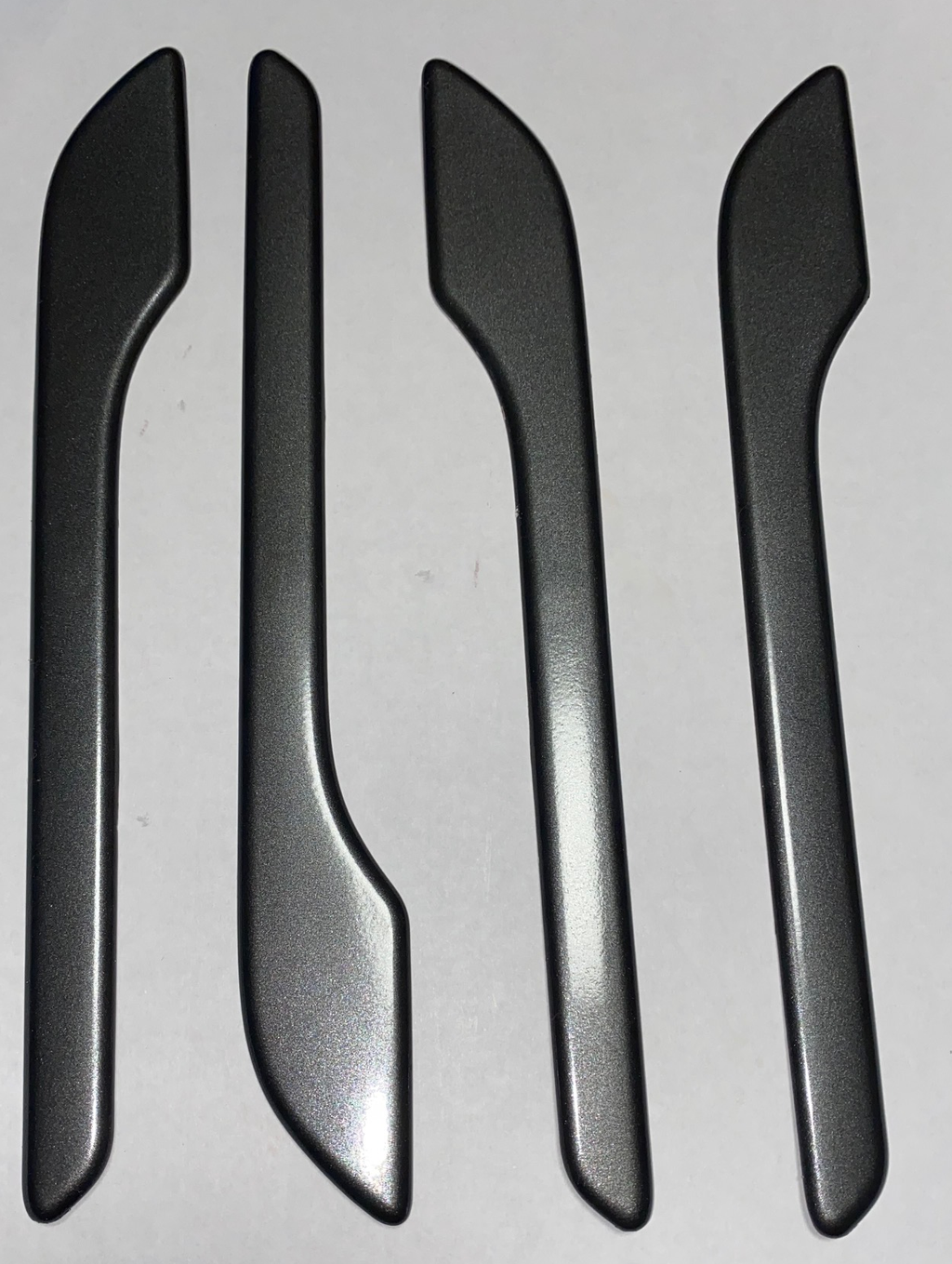 Tesla Model 3 Door Handle Covers, ABS, Color Matched Magento Metallic Shadow Gray