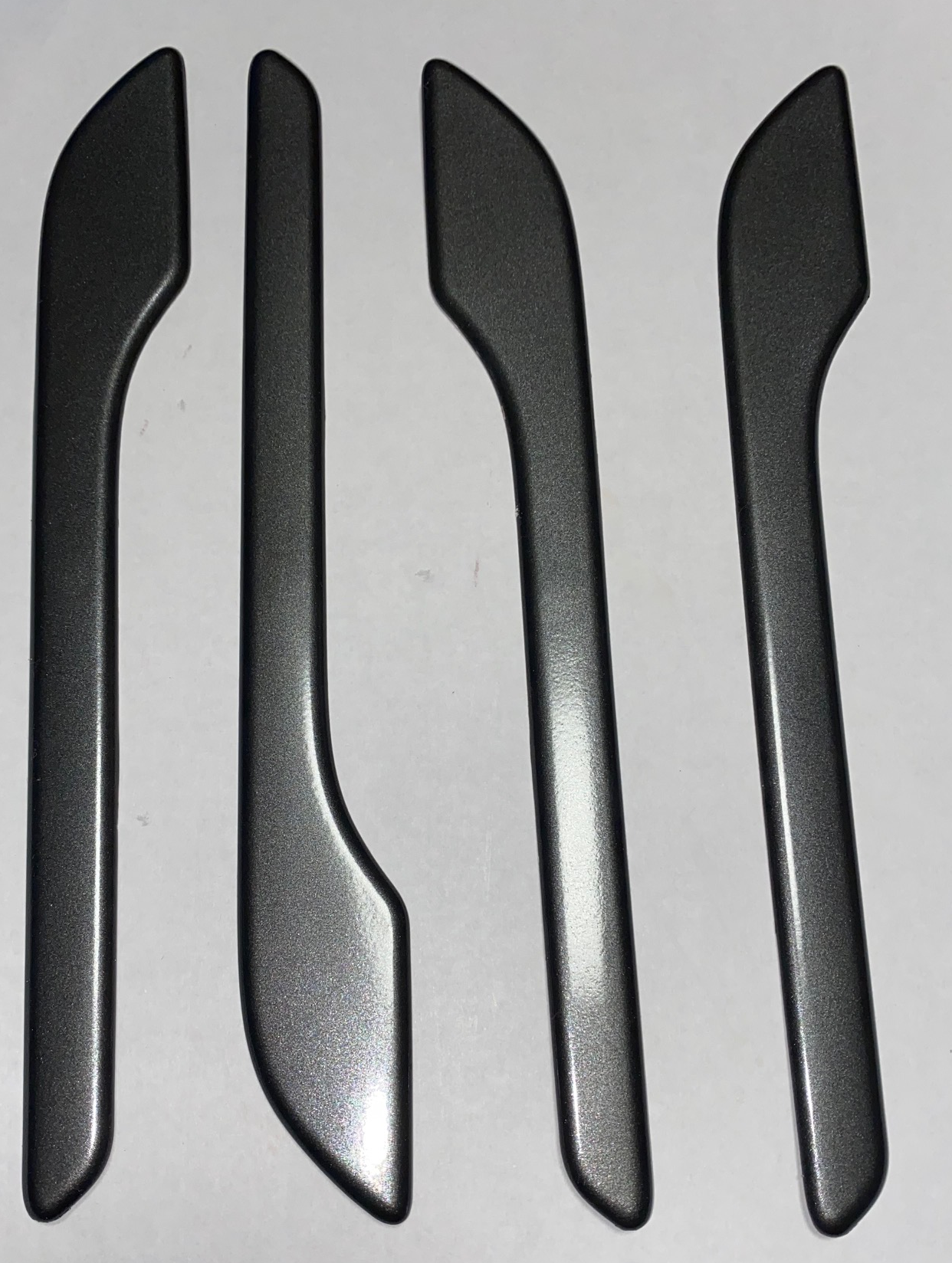 Tesla Model 3 Door Handle Covers, ABS, Color Matched Magento Metallic Shadow Gray