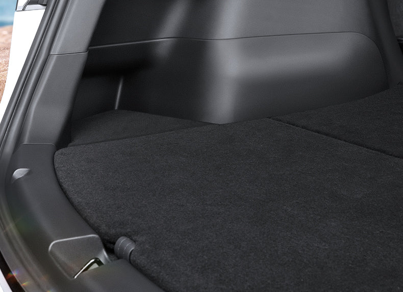 Tesla Model Y Rear Cargo Trunk Full Side Protectors, ABS, 2021-2023