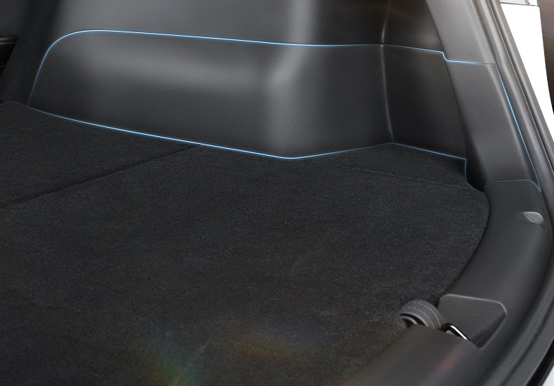 Tesla Model Y Rear Cargo Trunk Full Side Protectors, ABS, 2021-2023