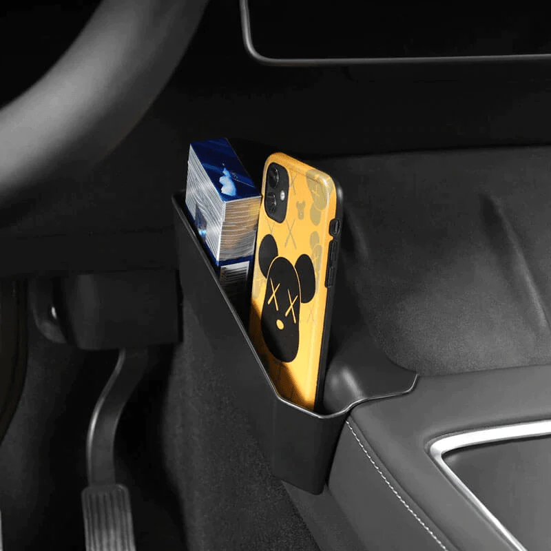 Tesla Model 3, Y Side Console Storage Box, Driver's Side, 2021-2022