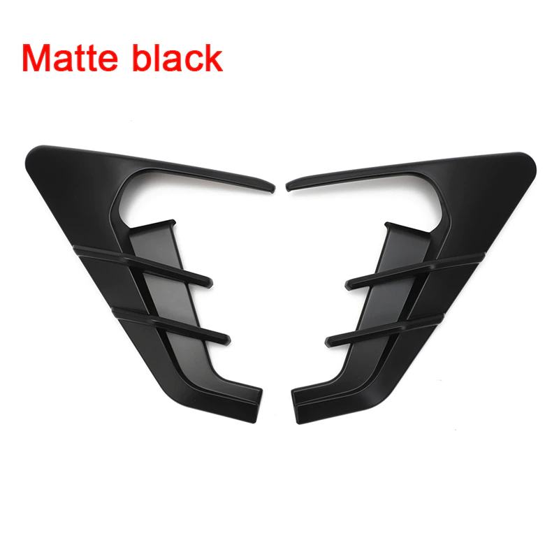 Tesla Model 3, Y Side Camera Vent Trim, Matte Black , 2017-2022