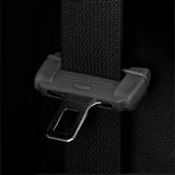 Tesla Model S, X Seatbelt Buckle Protective Silicone Covers, Black, 2012-2022