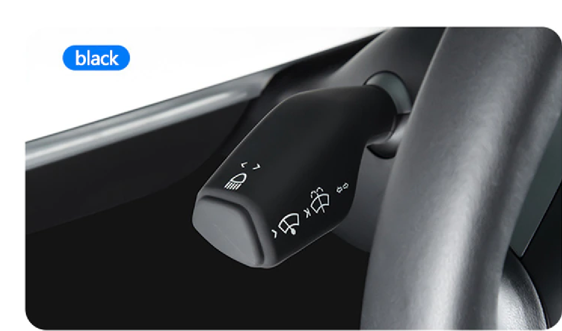 Tesla Model 3, Y Steering Wheel Paddle Shift Lever, Turn Signal Covers, Silicone