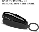 Tesla Model S Key Fob Cover Shell Protector Case Holder, Black, 2012-2024