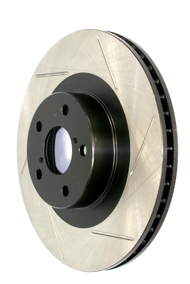 Smart Car Fortwo StopTech Sport Slotted Brake Rotor, Front Right , 2005-2015