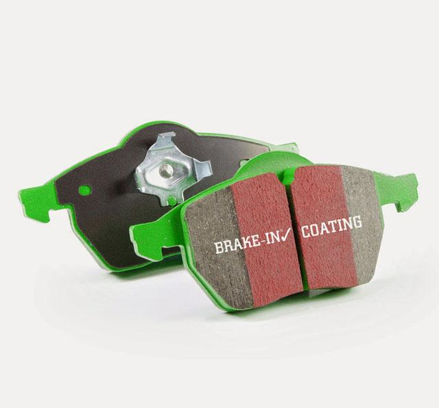 Smart Car Fortwo EBC Brakes Greenstuff Street Sport Front Disc Brake Pad Set , 2008-2015