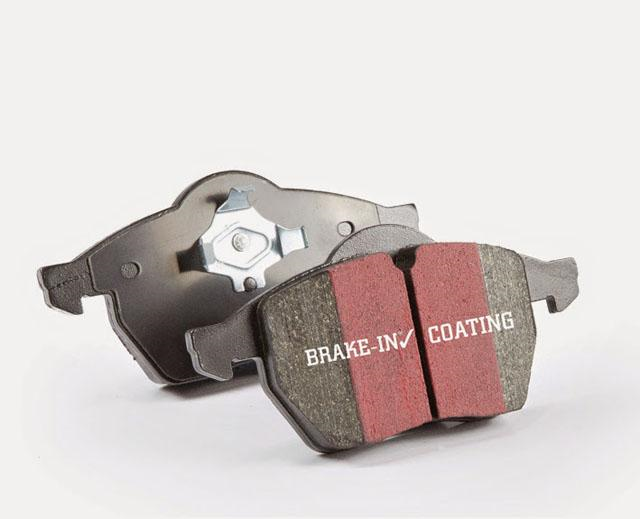 Smart Car Fortwo EBC Brakes Ultimax OEM Smart Car Fortwo Plus Front Disc Brake Pad Set, 2008-2015