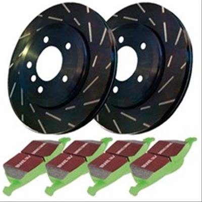 Smart Car Fortwo EBC Stage 2 Sport Front Disc Brake Kit, 2008-2015