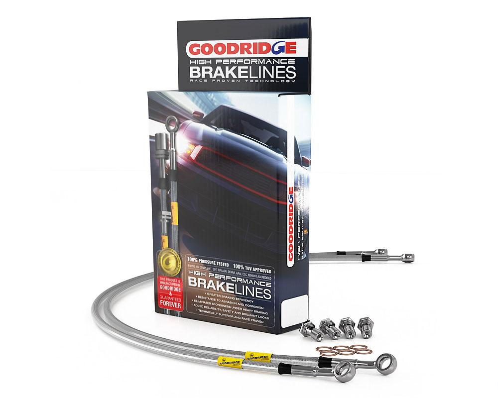 Smart Car Fortwo Goodridge Brakeline Kit, Stainless Braided Hose, Front, 2008-2011

