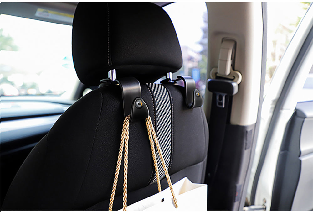 Smart Car Fortwo Seat Headrest Coat Hook Hangers, 4-Piece Set