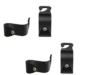 Smart Car Fortwo Seat Headrest Coat Hook Hangers, 4-Piece Set